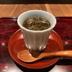和食しんくろ - 舞茸あんかけ　茶碗蒸し　黒七味