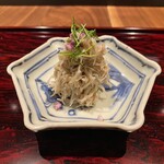 和食しんくろ - 北海道　蟹身蟹味噌和え