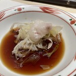 博多割烹流れ鮨 海進丸 - 葱しゃぶ