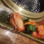 焼肉みずの - キムチ盛り合わせ