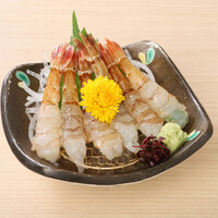 白ガスエビ刺身(時価)