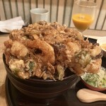 高瀬 - かき揚げ天丼