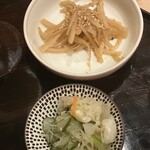 高瀬 - 小鉢と漬物