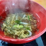 たきわ - ヒラメの出汁のお味噌汁