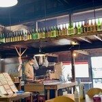 たきわ - 炭場で大きな魚介類を次々に焼き上げるご主人