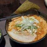 らー麺 とぐち - アップ図…チャーシュー&太メンマ旨×２ダァ－ゼェ－ッウ‼️…‥。
