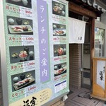 寿司の福家 - お店前