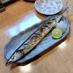 焼酎と手しごと料理の店　まさや - 2024秋刀魚塩焼き