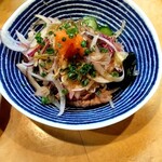 焼酎と手しごと料理の店　まさや - 2024鮪ほほ肉叩き