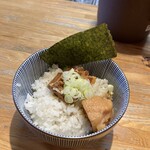 支那そば なかじま - 角煮ごはん