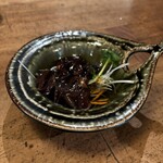 信州そば むらた - ホタルイカの醤油漬け　お酒のお供に是非