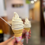 竹風堂　 - 栗の風味がいっぱいに広がり…
サラサラの口溶けではなく、
ポッテリとした食感のソフトクリームです♪