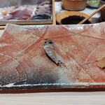 銀座のみこ寿司 - 鯵