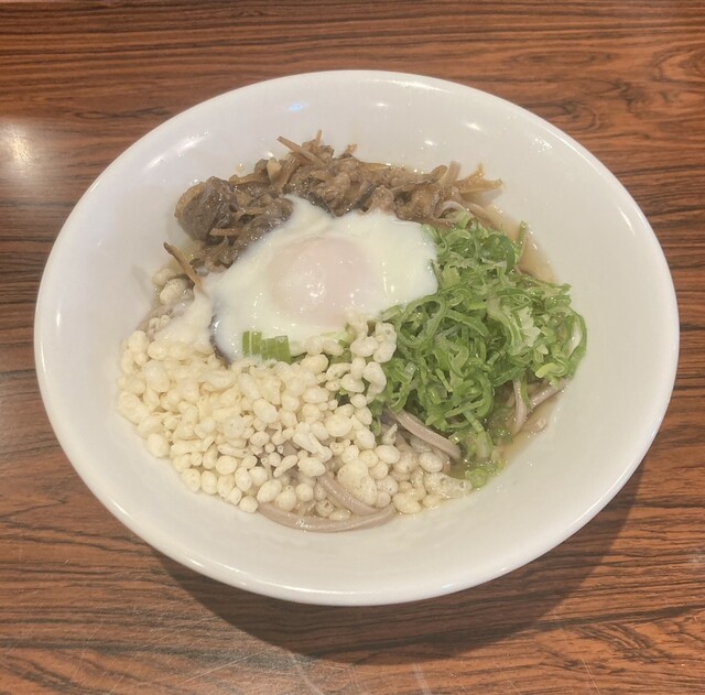 となりの肉そば - 角田（そば）の写真