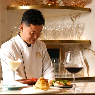 季節食材をオリジナリティ溢れる一皿に