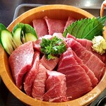 宅配弁当・食堂 たばご屋 - マグロ丼　普通盛　