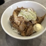 手打ち 蓮 - タップリチャーシュー飯も絶品です。