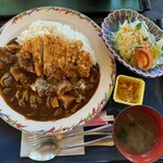 四季の喰い切り 利休 - カツカレー　1,280円