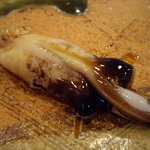 寿司一 - optio A30で撮影。とり貝。