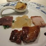 中国飯店 富麗華 - 特製前菜の盛り合わせ　平田牧場　金華チャーシュー入り