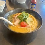 麺処まるは RISE - SNS限定"裏"「冷製クラムトムヤムクンヌードル」＠1,200円（税込）