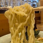 舟場 - 曽我製麺の中特注太麺