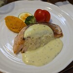 キッチン ブルー グローブ - イナダホワレのアップ