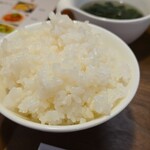 キッチン ブルー グローブ - ご飯大盛りのアップ