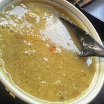 parade2 - 更に魔改造‼️カレースープと鶏醤油スープの融合‼️これまたバカうまやぞ‼️