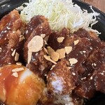 かつ丼吉兵衛 - トンテキみたいなかつ丼　接写