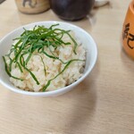 釜揚うどん一紀 - 鯛めし