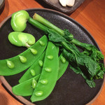 神楽坂 鉄板焼 中むら - 山口県産鰆のポアレ、春野菜と筍の炊き合わせと共に　フォンドボーと鰆のお出汁で