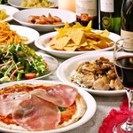 アルバカフェ - 【飲み放題☆３時間７FOOD＋デザート♪】特別コース