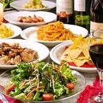 アルバカフェ - 【飲み放題☆3時間６FOOD＋デザート♪】Aコース