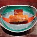五代目 野田岩 - ［２回目］鰻の煮こごり(630円/3個)
