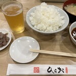 天麩羅処ひらお 大名店 - あとは天ぷらを待つだけ