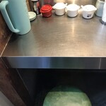 丸花 - カウンター席