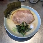 丸花 - 塩豚骨ラーメン　税込800円