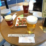 HUB Echigo Beer PUB - ３人で注文したもの