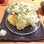 手打ち蕎麦・鮨 いまふく - 鱧の天ぷら