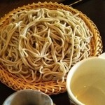 天庵 - せいろ大盛り（1200円）