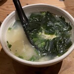 個室焼肉匠 - わかたまスープ