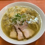 日陰 - 【海老ワンタンメン】大盛り