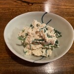 ばんや - お通しの白和え