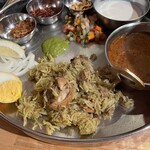 DIAMOND BIRYANI - ダイアモンド・ビリヤニ　骨付きチキン　1,480円