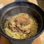 DIAMOND BIRYANI - ダイアモンド・ビリヤニ　骨付きチキン　1,480円