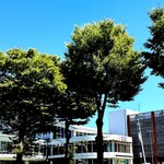 炭火焼肉 久 - 秋田駅正面。 ここからお店まで２、３分です。 ホテルからでも５、６分でマジ便利な立地。