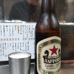 もつ焼つみき - 大瓶ビール