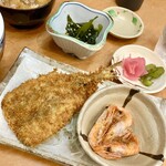 埼玉漁港 海鮮食堂 そうま水産 - イワシのフライ、揚げ立てです！