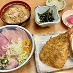 埼玉漁港 海鮮食堂 そうま水産 上尾店 - 漁師の昼飯　税込1100円